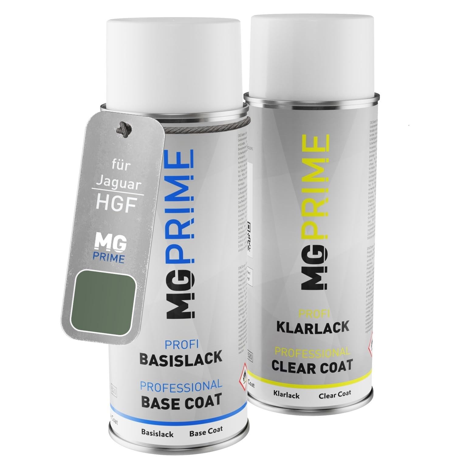 MG PRIME Car paint Spray can set for Jaguar HGF / JBC1880 Alpine Metallic Base coat clear coat spray can 400ml
