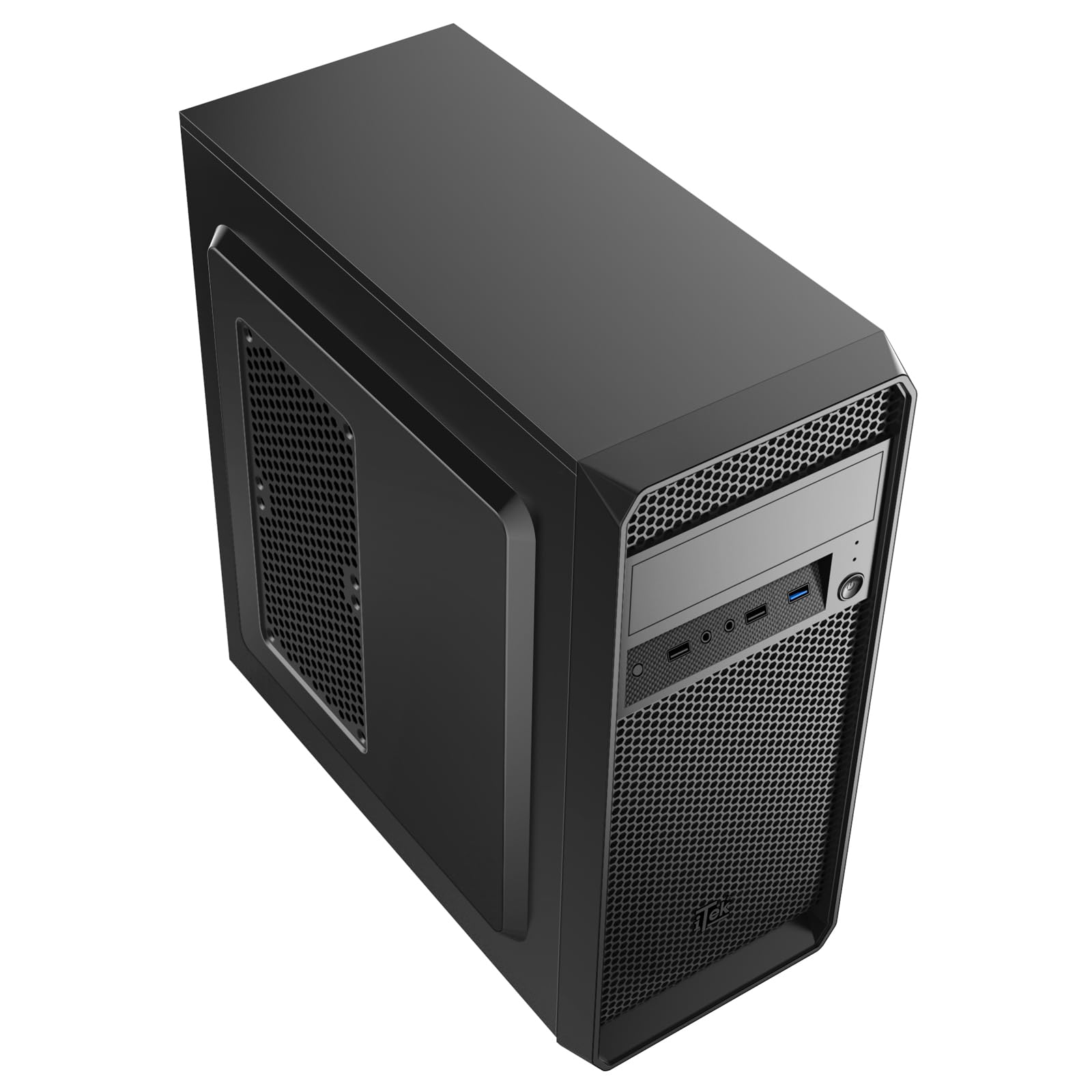 Itek Case PRIME Dark - Middle Tower ATX con psu 500W, USB3.0, 12cm fan