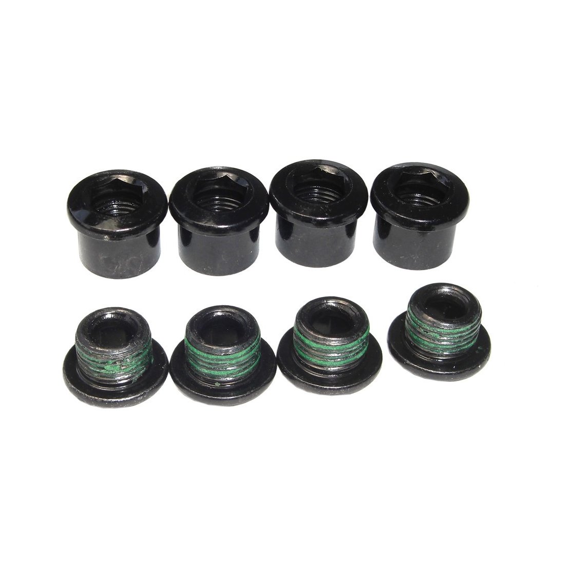 Truvativ Chainring Bolt Kit 4 Arm Single with Aluminum Guard, Black