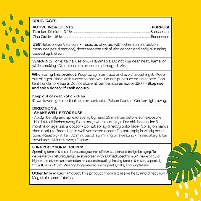 Image of Hello Bello Kids Sunscreen - SPF50 Broad-Spectrum Mineral Sun Spray, 5oz