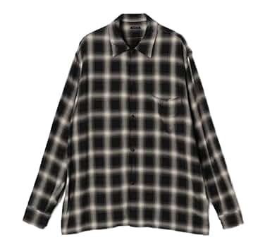 Amazon.co.jp: 完売品 最安 comoli 23ss レーヨンチェック