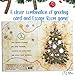 3X Set Puzzle Greeting Christmas Cards for Puzzle Enthusiasts. Clever Combination of Christmas Card & Escape Room