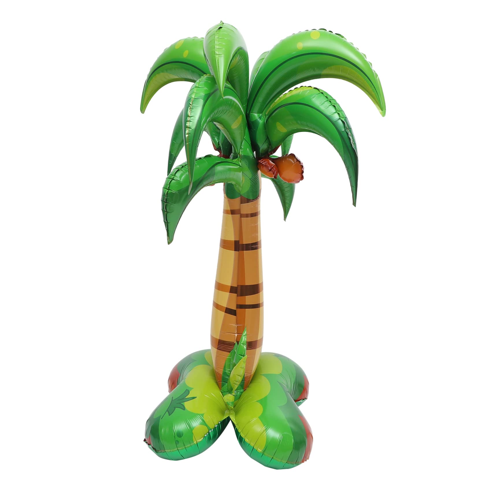 4pezzi Palloncino Gonfiabile Palma Tropicale Decorazione Party Hawaiano Materiale Resistente Per Foto Indimenticabili Con Amici e Famiglia
