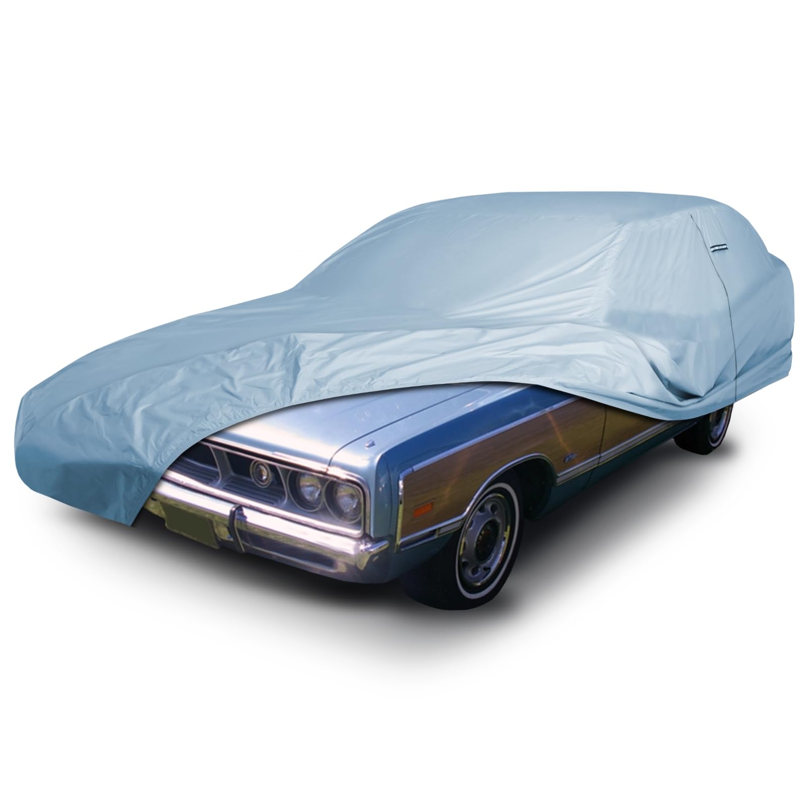 iCarCover Car Cover Waterproof All Weather for 1965-1973 Dodge Monaco Wagon