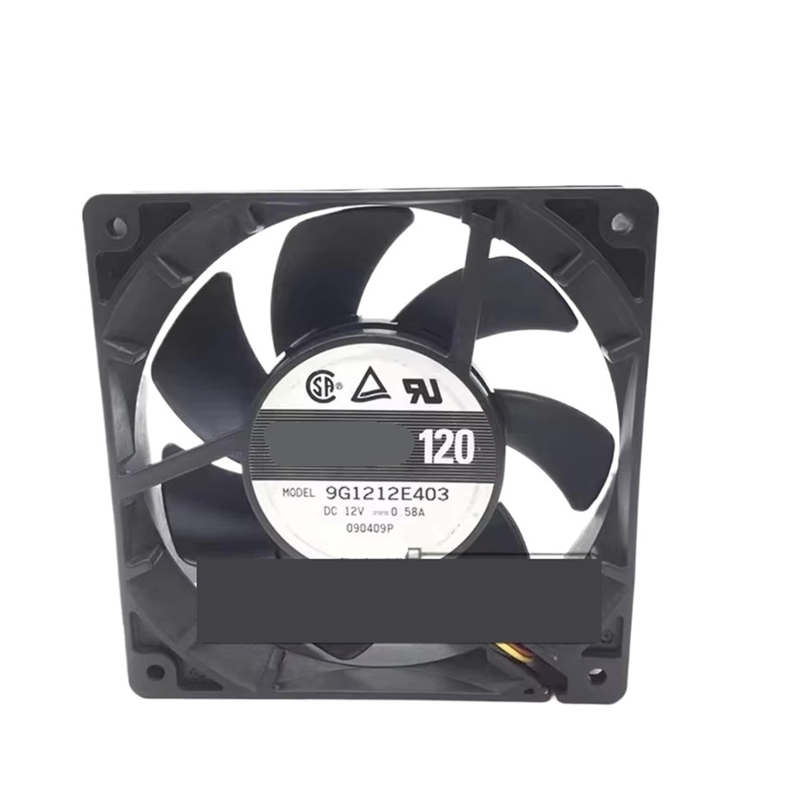 TPKMVGAP 12CM 120 * 120 * 25MM 12V 0.58A 9G1212E403 cooling fan(3wire B2)