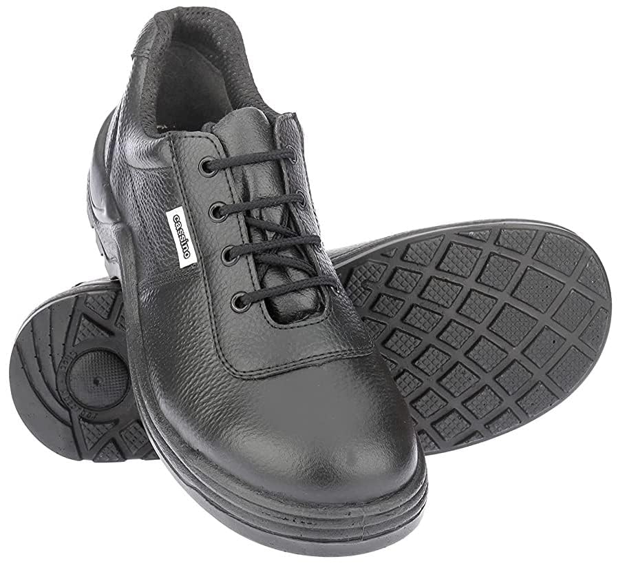Liberty Warrior Cassino Safety Shoes for Men, Steel Toe, Genuine Leather, Light Weight, PU Sole, Black, Sizes-5UK-11UK (B0C1KSX8ZF) Amazon Price History, Amazon Price Tracker