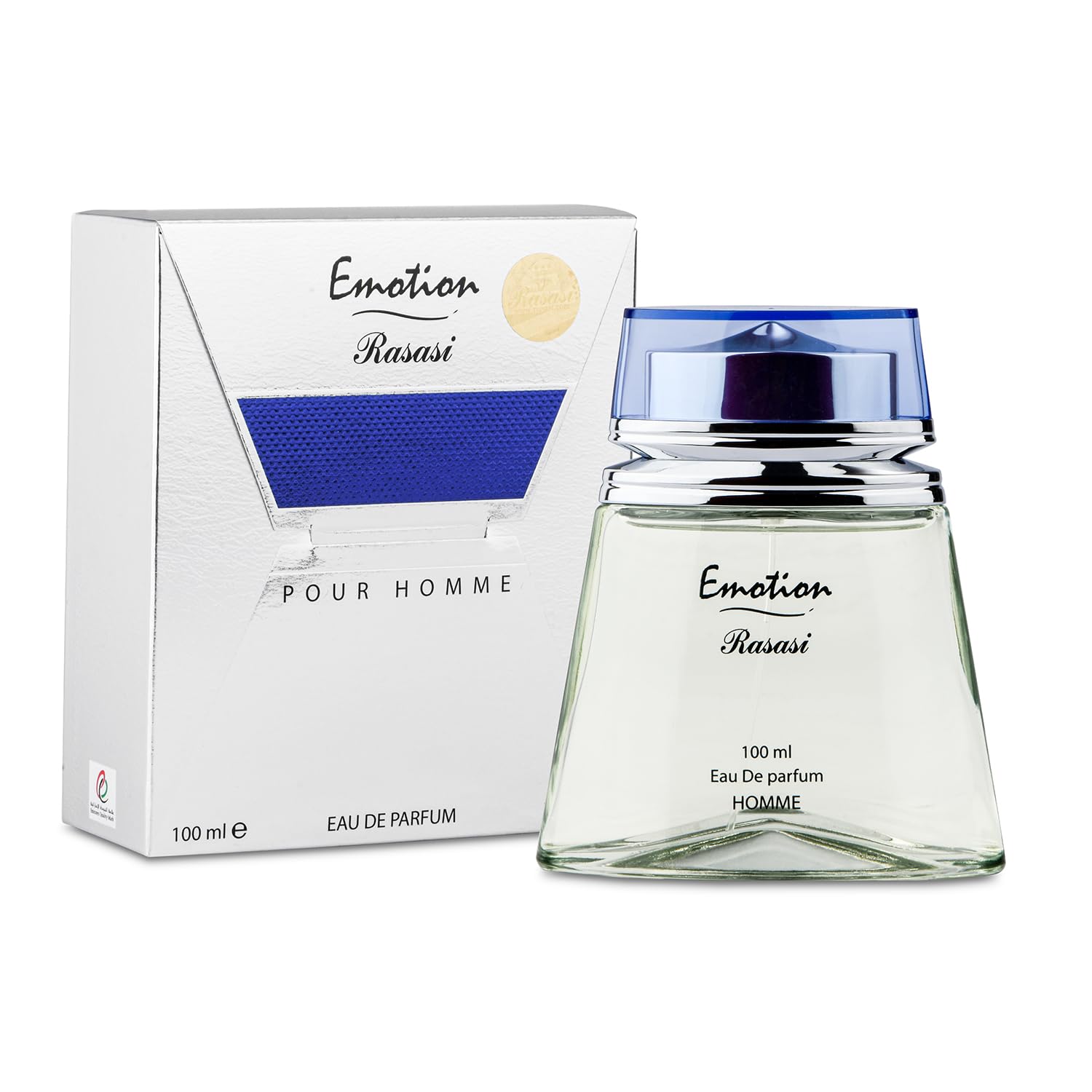RASASI Eau De Parfum For Men | Long Lasting Perfume | Luxury Perfume | Premium Perfume For Men (Emotion Edp, Unscented, Liquid, 100 Ml)