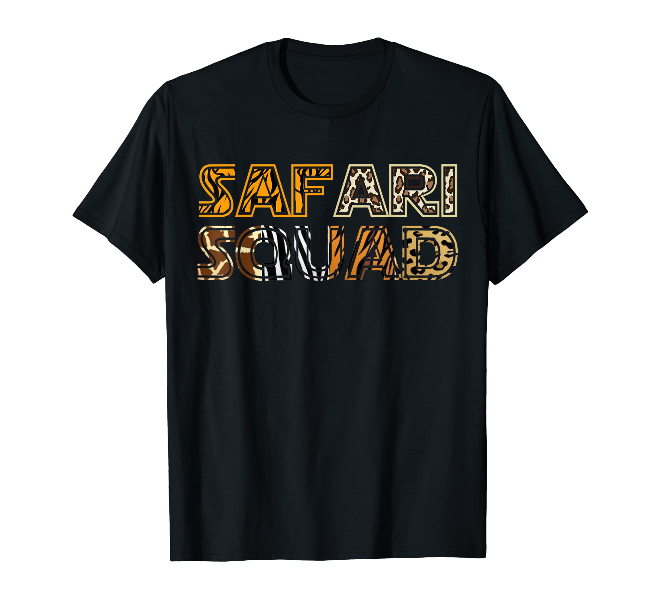 Safari Squad African Family Vacation Summer Trip Holiday T-Shirt