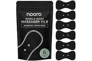 NOORO Whole Body Massager Sticky Pads, Durable & Washable