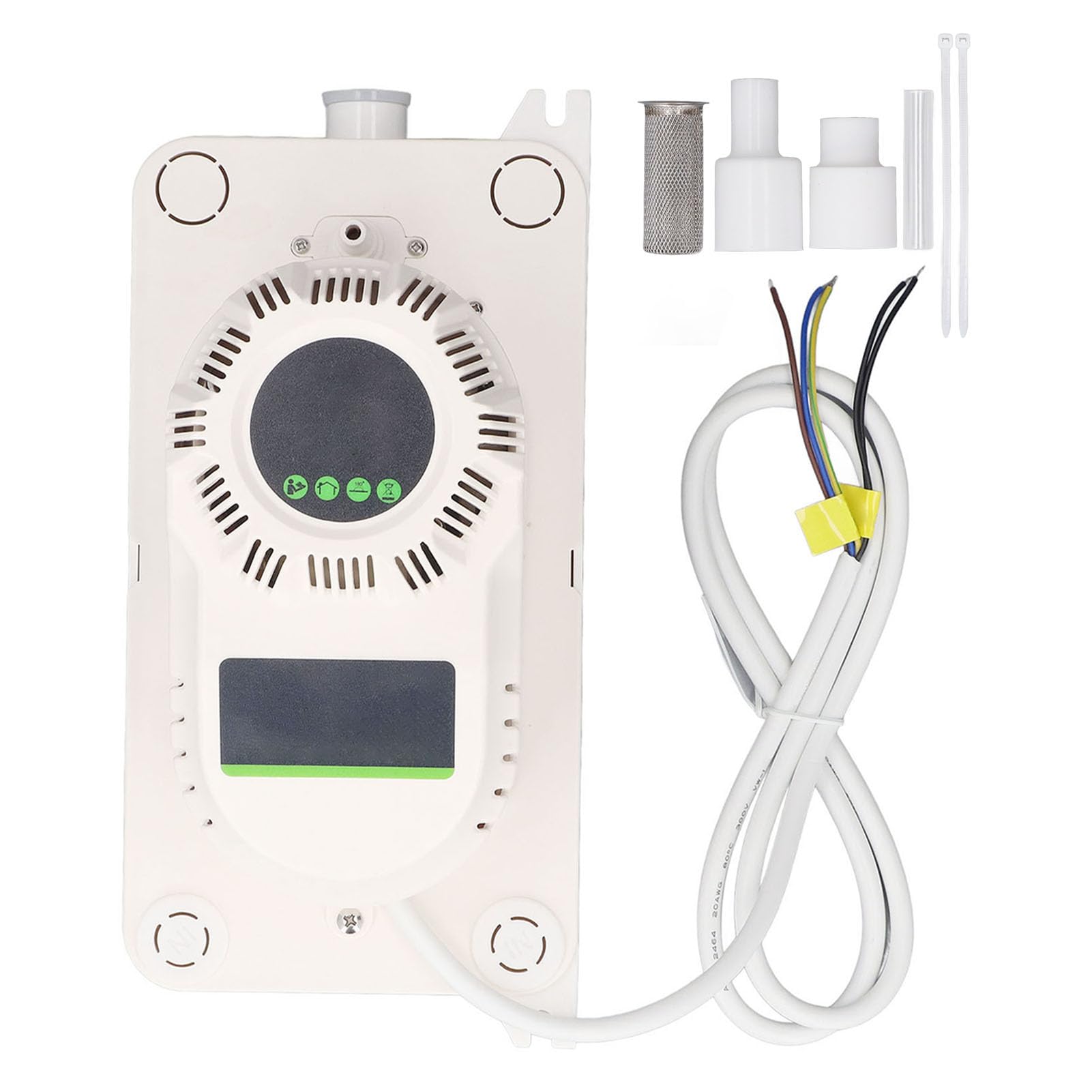 Hyuduo Pompa Centrifuga per Condensa, Materiale ABS, Prestazioni Affidabili, Funzionamento Silenzioso, Facile da Installare, per Condizionatori Fino a 25 KW, Sollevamento 4 M
