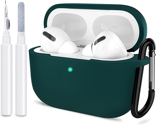 ATUAT Funda para AirPods Pro de 2 generación, accesorios protectores de silicona con llavero para mujeres y hombres para Apple AirPods Pro Gen 2