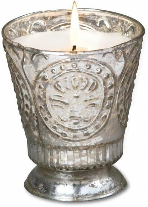 Himalayan Candles Fleur de Lys Soy Candle Tumbler, Rainbarrel, 8-Ounce