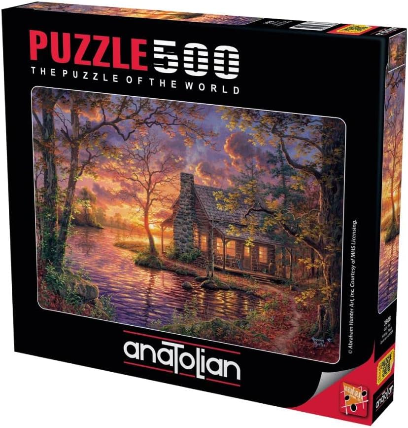 Anatolian Puzzle - Home at Last, 500 Piece Jigsaw Puzzle, #3533