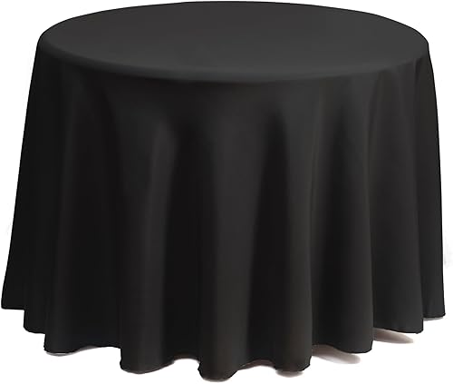 Miniatura 7 de Gee Di Moda mantel de 70 pulgadas redondas, poliéster, lavable, ideal para mesas de buffet, fiestas, ocasiones especiales y más, Rosado