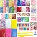 Miukada 72 Packs Slime Supplies Kit.Slime Beads Charms for Slime DIY, Girl Slime Party Decoration, Homemade Slime. Includes Foam Ball,Fishbowl Beads,Glitter,Fruit Slices,Pearls, Sugar Paper,Shell