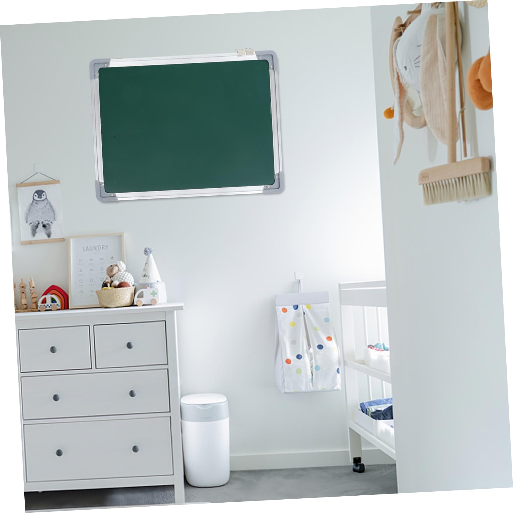 PLAFOPE Pizarra white Planificadora Semanal de Doble Cara Pizarra de Borrado en Seco Tablero de Escritura para Montar en La Pared Tamaño Compacto 30 X 40 Cm