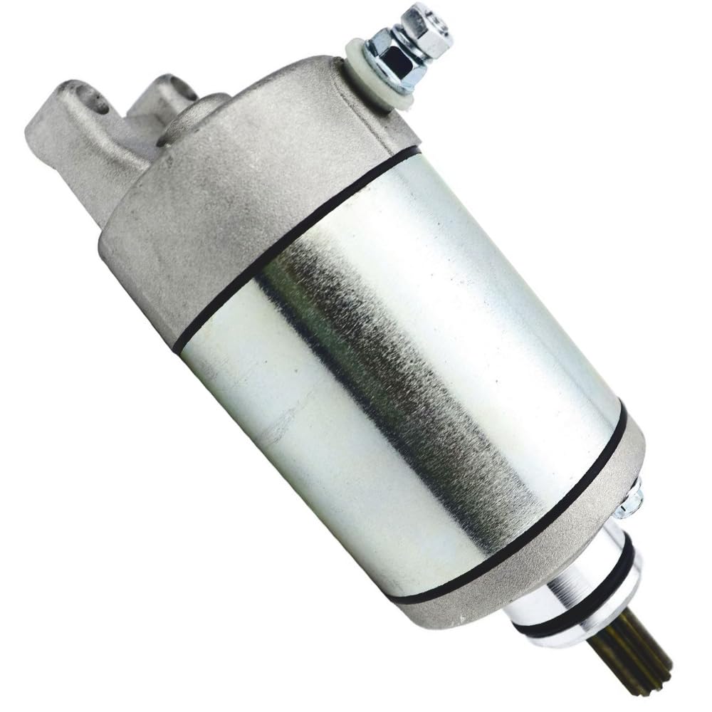 Baceyong Motorino di avviamento elettrico di ricambio per moto a 9 denti, compatibile con Suzuki Ltz Kawasaki Kfx 400 2003 2004 2005 2006 2007-2015 31100-29F00