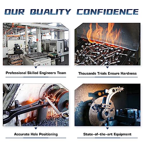 2-4" Front Upper Control Arms with Ball Joint for GX460 GX470, for 4Runner FJ Cruiser, Adaption 2-4" Lift Suspension Kit Adjustable Replacement Control Arm 2 PCS - Image 4