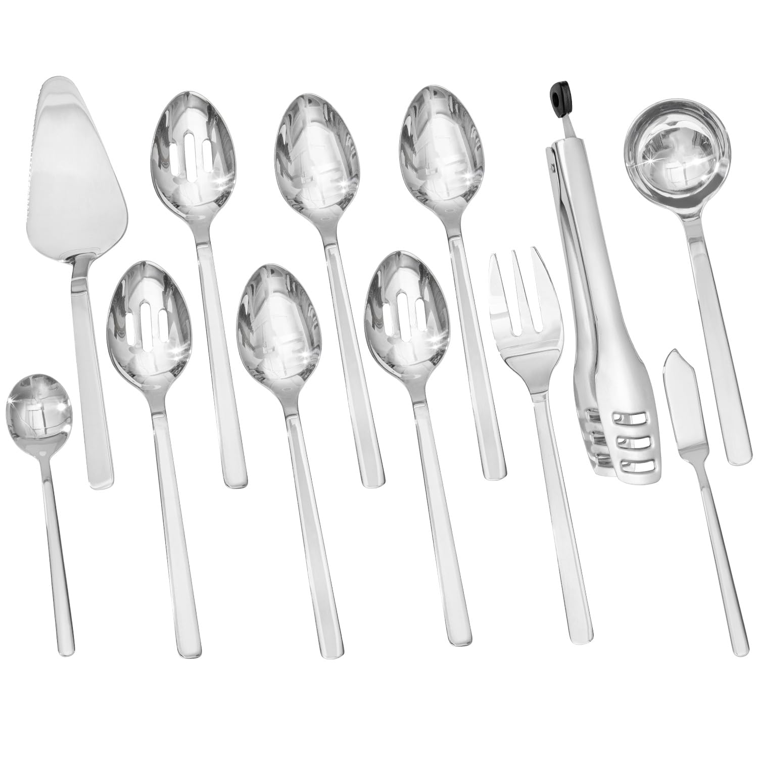 KINGSTONE Stainless Steel Serving Utensil Set -7