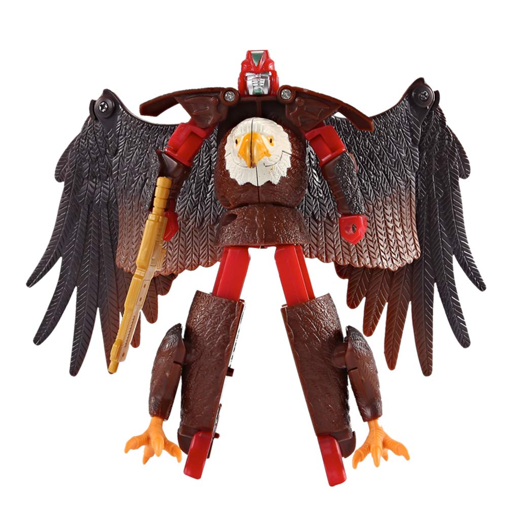 BDJXOZYH Transformation Animal Figures Toys Robot Educational Toy for Kids Eagle
