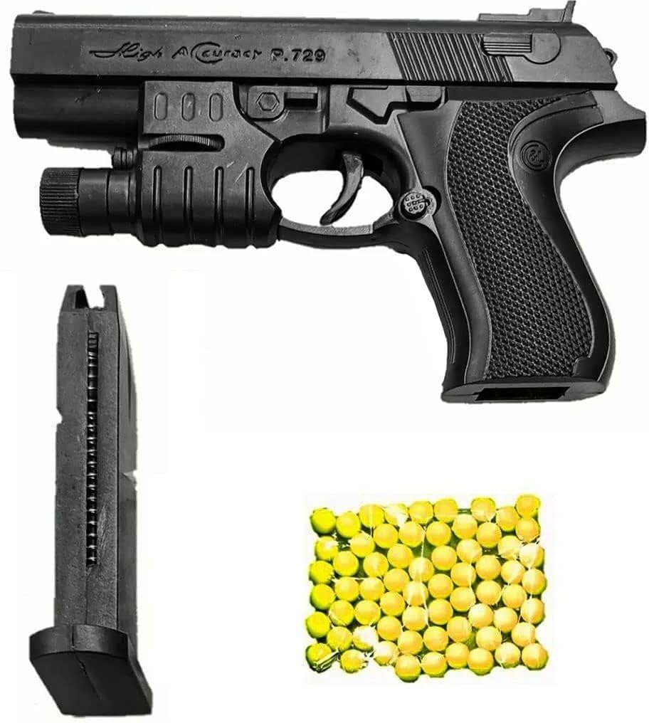 Kmc kidoz 2 in 1 Air Pistol Toy Gun PUBG Mouser Pistol Gun with