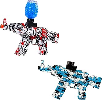 Electric Gel Blaster Toy Gun, Automatic Water Bead Blaster, Gel Blaster Toy, Outdoor Yard Activities Shooting Team Game, Splatter Ball Blaster Colour May Vary