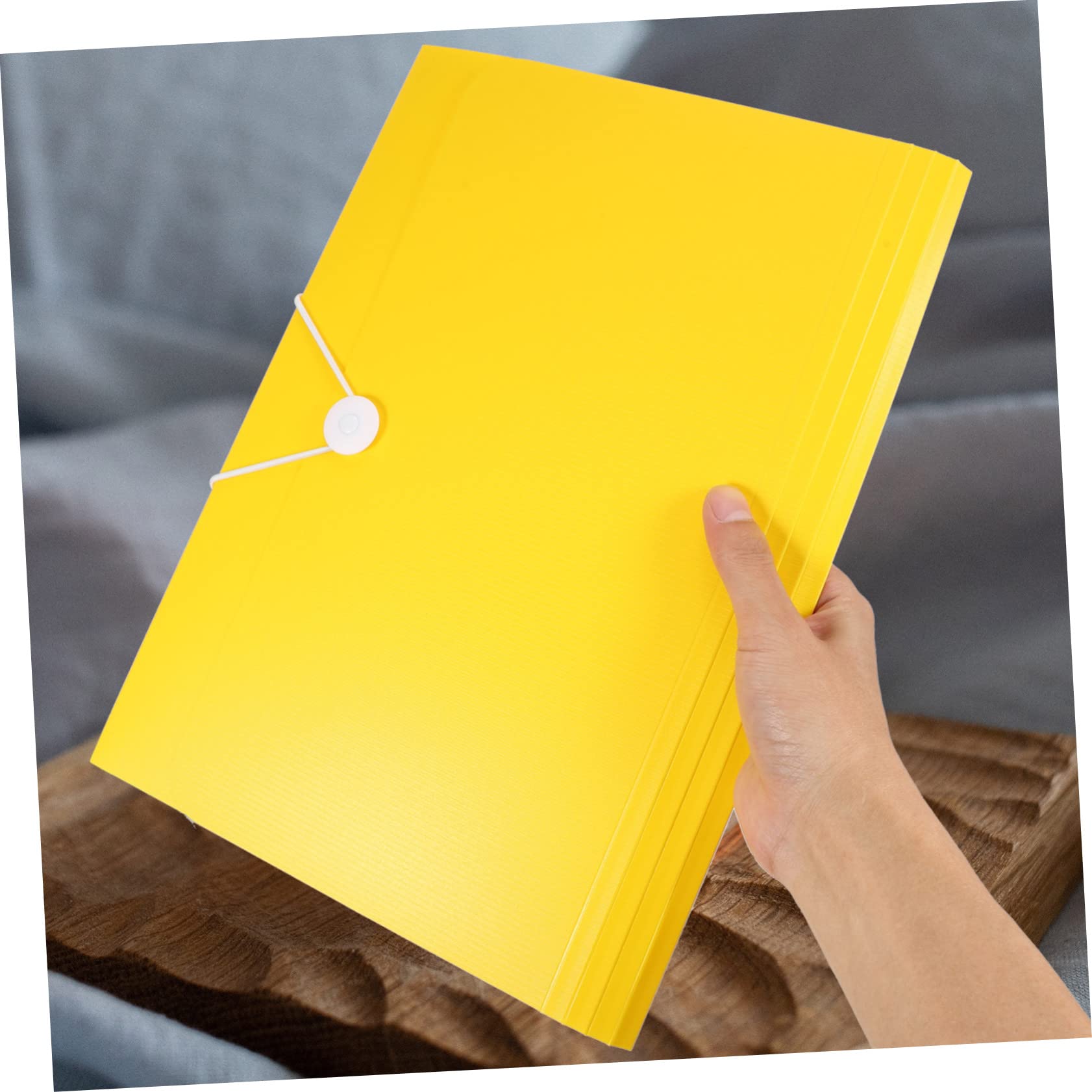 HOMSFOU 2 Pezzi Cartellina Documenti Portatile con Scomparti Organizzatore Faldoni per Ufficio e Scuola Design Elegante e Resistente e Facile Usare