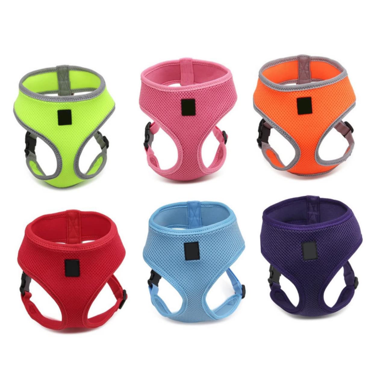 BESPORTBLE 3stücke Pet Safety Strap Verstellbares Hundegeschirr Fluoreszierendes Grün Komfortables Brustgeschirr Für Hunde Für Sicheres Gassigehen Und Training