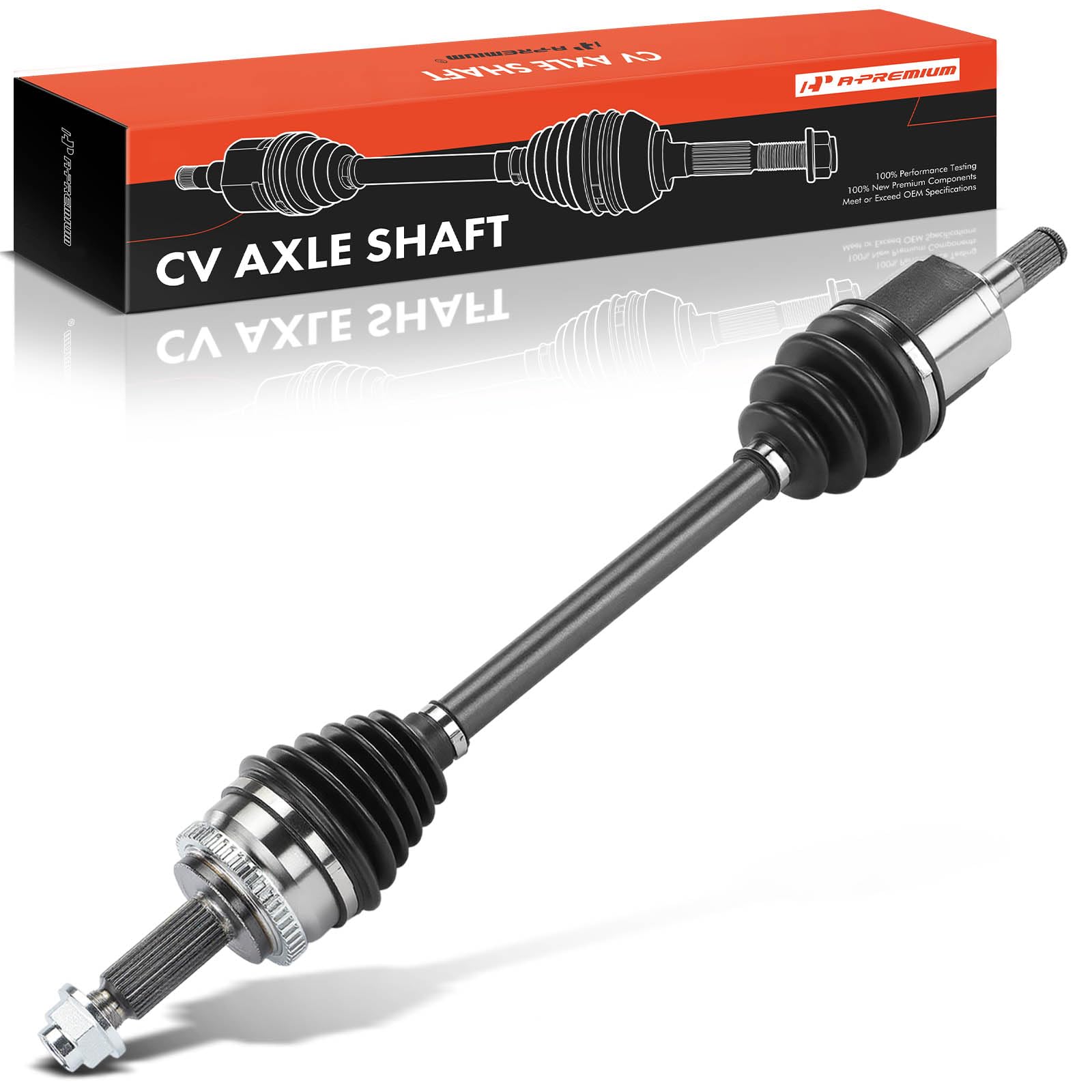 A-Premium CV Axle Shaft Assembly Compatible with Kia Soul 2012 2013, 1.6L, Manual Transmission, Front Left Driver Side, Replace# 495002K620