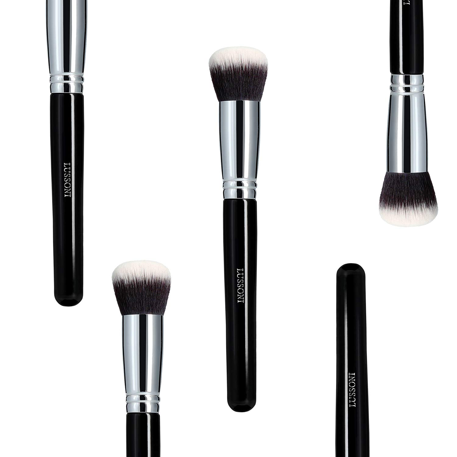 TB TOOLS FOR BEAUTY T4B LUSSONI 100 Series Professional Makeup Brushes for Foundation Concealer - Image 3