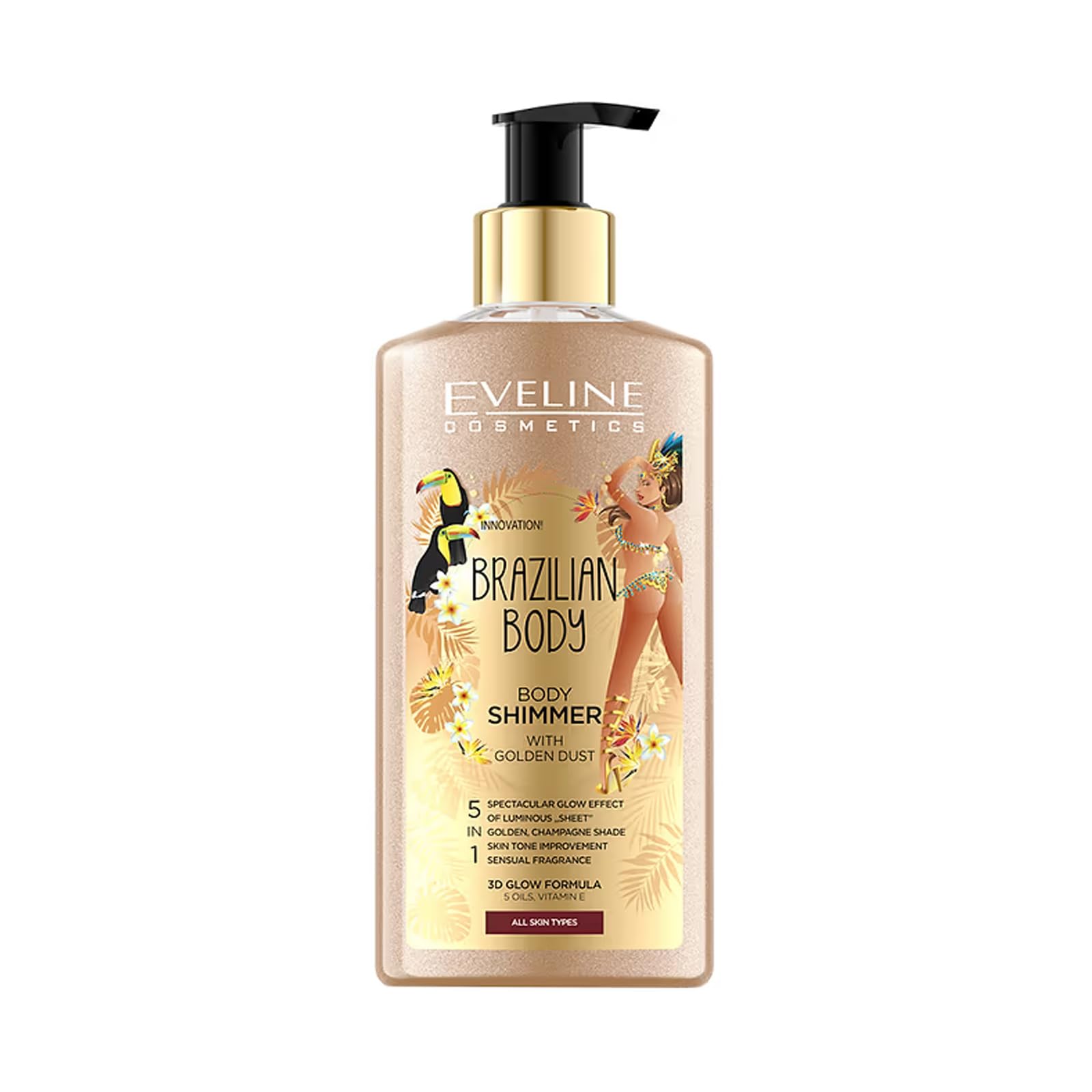 Eveline Cosmetics Brazilian Body Shimmer olejek do ciała
