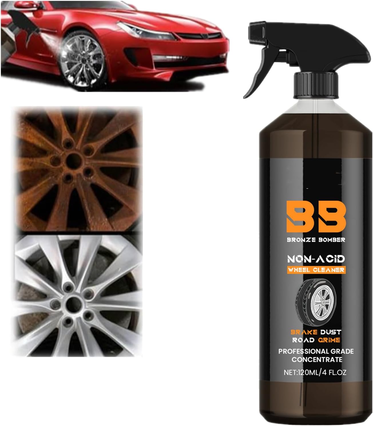 Bronze Bomber Brake Wheel Cleaner 32oz BB Bronze Bomber
