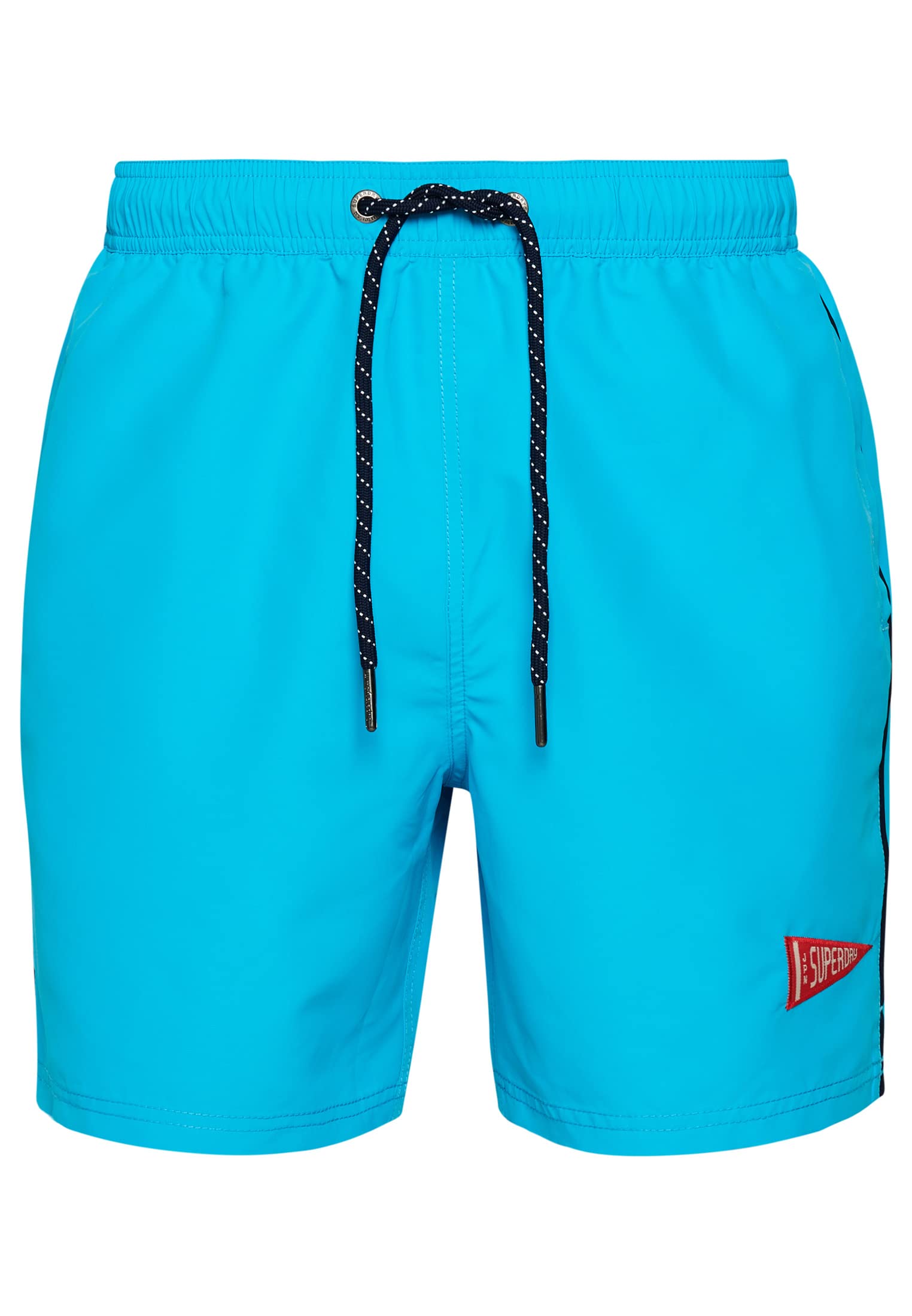 Superdry Vintage Varsity Swimshort W2-Pantalones Cortos de natación para Hombre