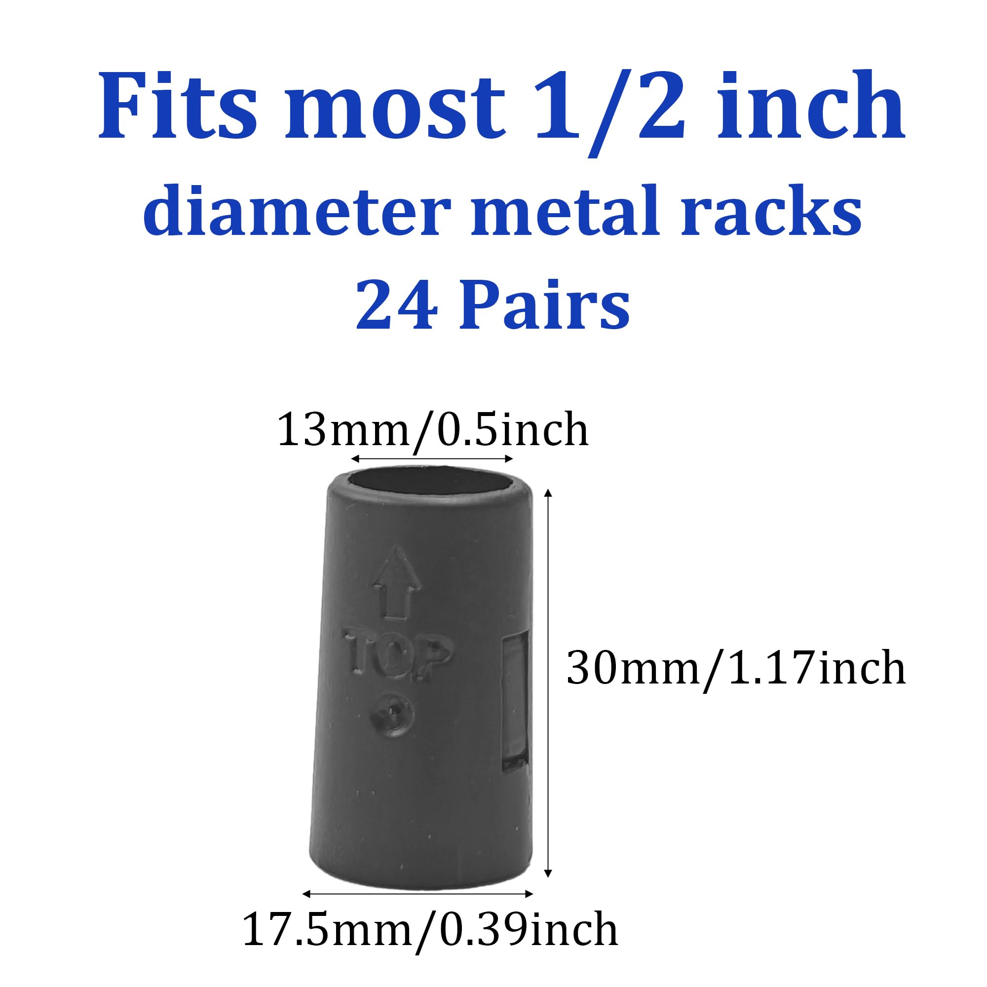 Shelf Clips - 48 Pack for Metal Shelving -2 Shelf Clips - 48 Pack for Metal Shelving -2