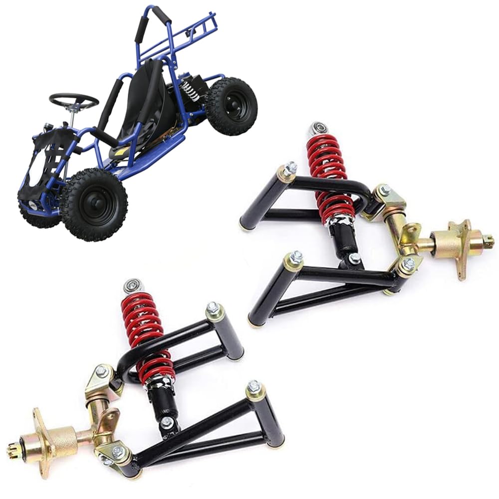 Kompletny zestaw wahacza amortyzatora przedniego zawieszenia, górne i dolne wahacze, modyfikacja wahacza, do gokarta, quadów i ATV Buggy