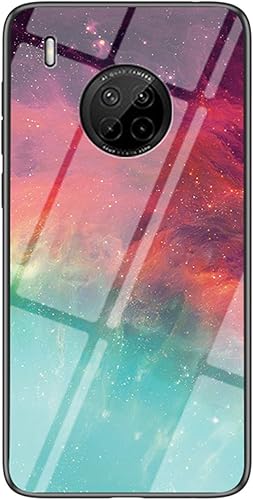 Miniatura 1 de IVY Funda de cristal templado cielo estrellado para Huawei Y9a Case - A