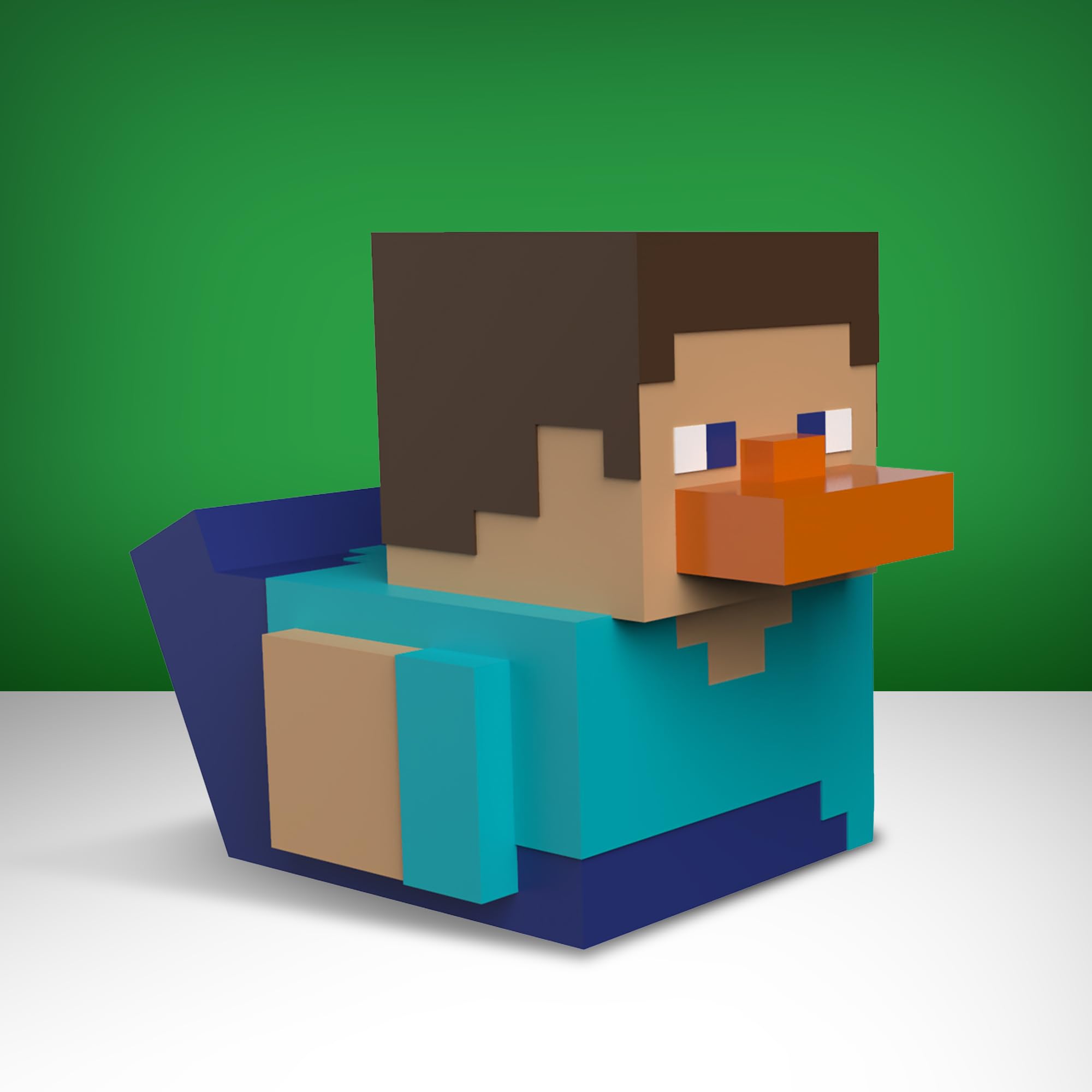 TUBBZ First Edition Steve Collectible Vinyl Rubber Duck Figure - Official Minecraft Merchandise - TV, Movies & Video Games - Image 4