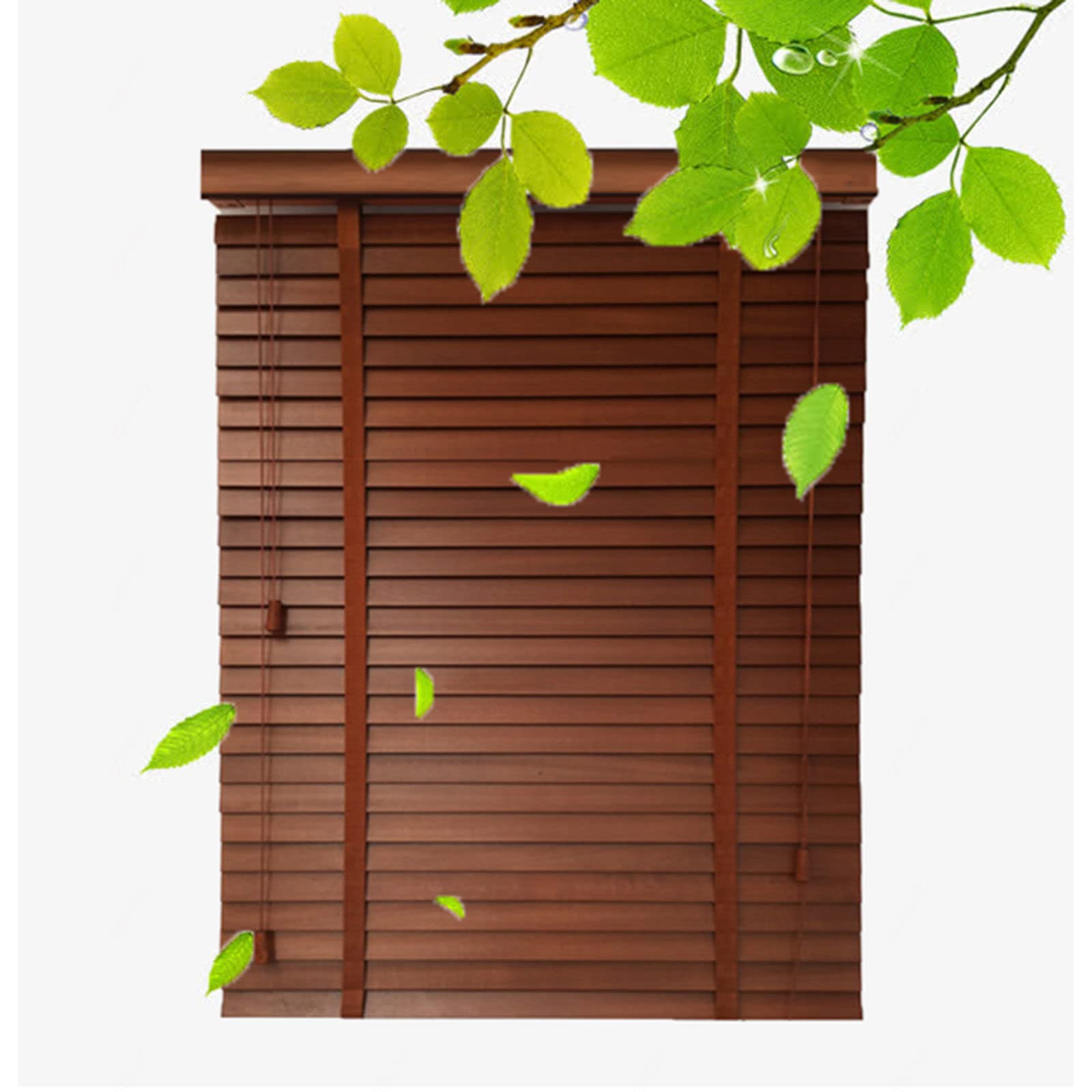 Persianas venecianas de madera para regular la luz natural con elegancia en tu salón
