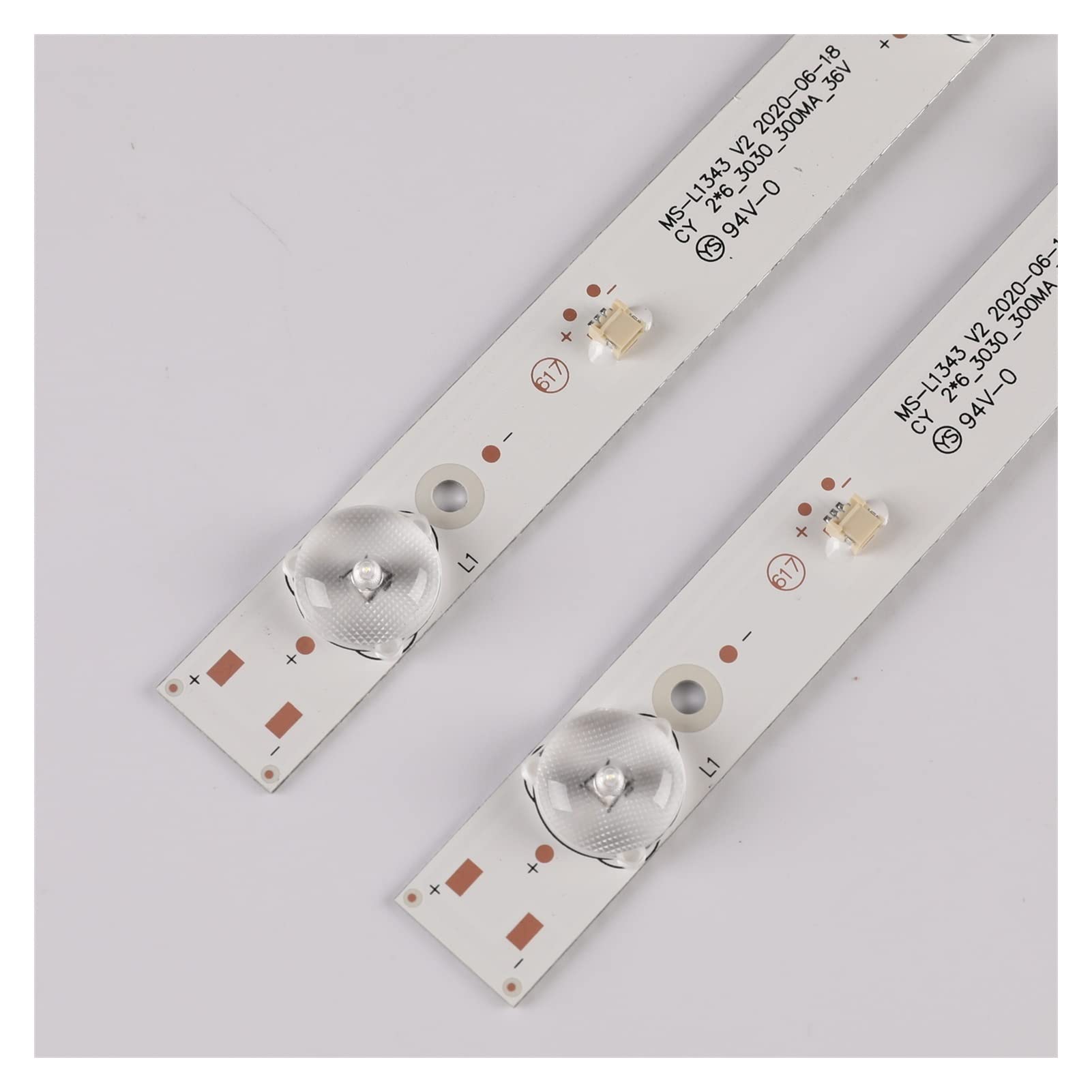 TV DIRIGIÓ Tiras de luz de Fondo PTV32SN02Z PTV32DN01Z_BK_CIS LED Barras MS-L1343 V2 Reglas de Bandas JL.D32061330-081As Adecuado Prestigio(5 Set)