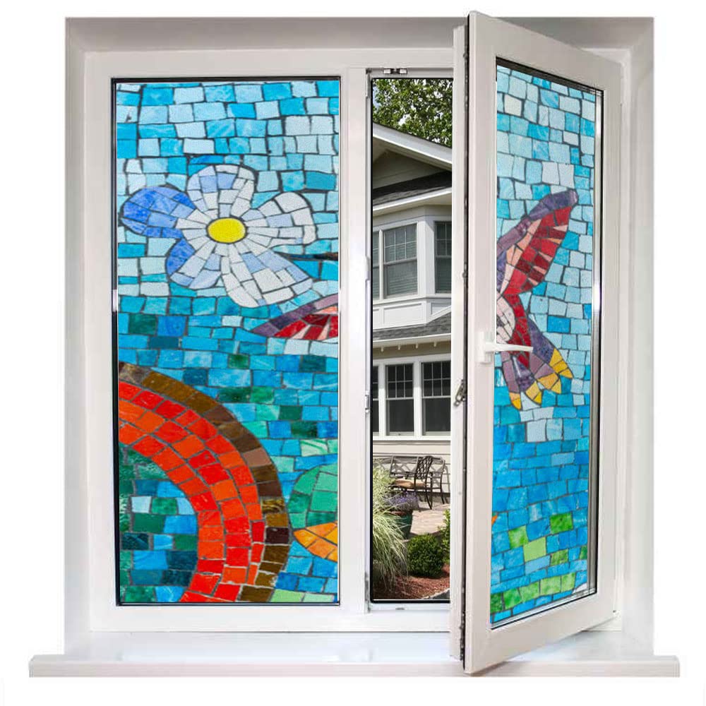 Paravent Design Mosaïque Multicolore Pour Intérieurs Modernes 225 X 172 Cm Multicolore 86877634