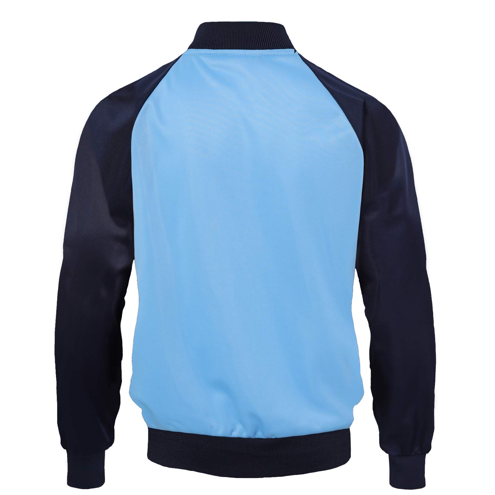 Manchester City FC Officiel - Veste de survêtement thème Football - Style rétro - garçon