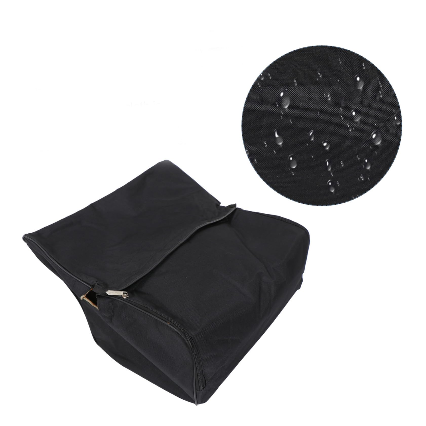 Paquet Portable en Tissu Oxford Accordéon Noir de Transport