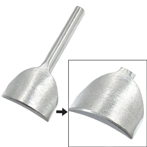 Miniatura 4 de DGOL 5 tamaños de cuero arco curva cortador artesanía correa correa DIY arco más plano curva extremo esquina plateado corte punzón herramienta kit