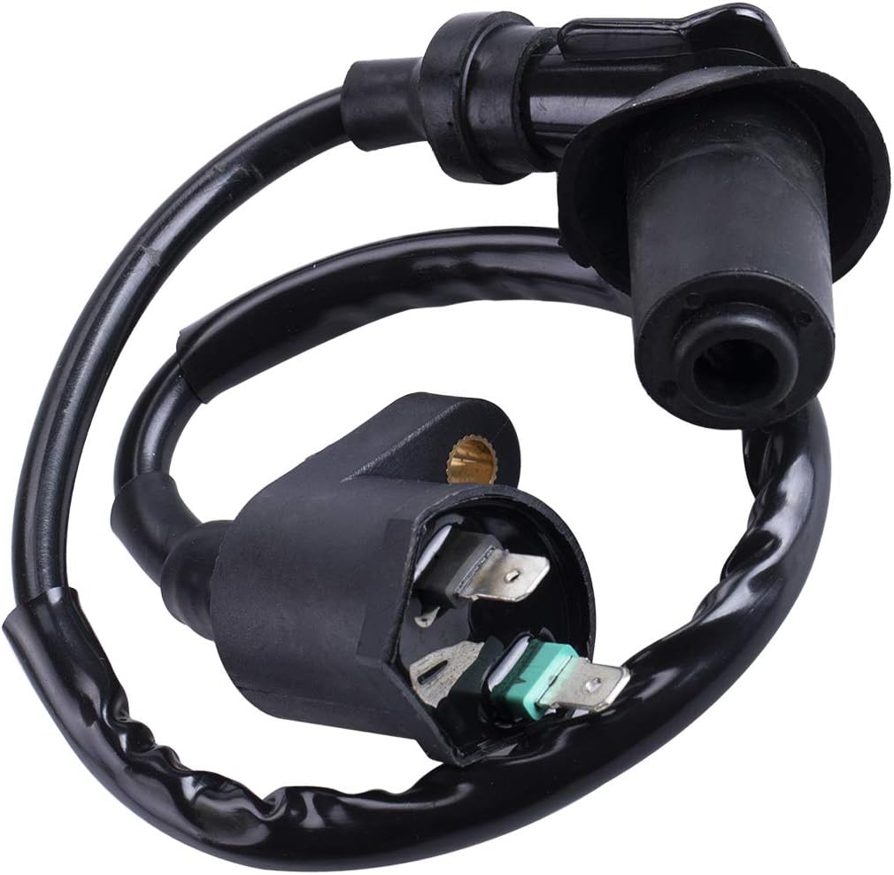 CNCMOTOK AC CDI Ignition Coil Relay Voltage Regulator Spark plug for Tomberlin Crossfire 150R Spiderbox 150cc Go karts Parts GY6 150cc Engine Scooter Moped Hammerhead GTS American Sportworks 150