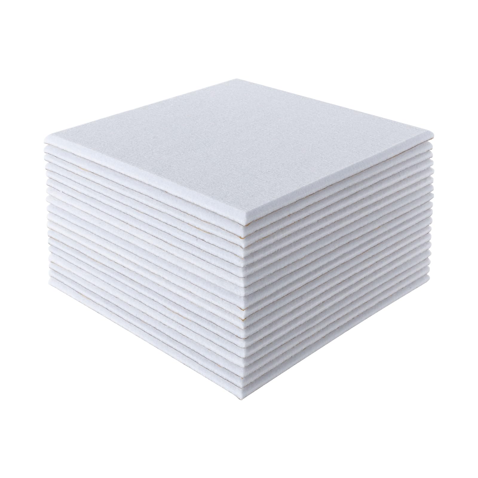 18 płyt akustycznych z włókna poliestrowego, samoprzylepne, 30 x 30 x 0,9