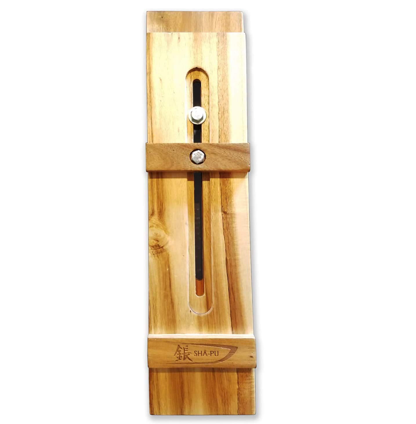 Whetstone Sharpening Sink Bridge Made From Acacia Wood - Fits All Whetstone Sizes and Grits,Clean and Easy Sharpening