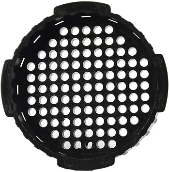 Replacement Filter Cap Compatible for Aeropress Coffee and Espresso Maker, Black Plastic, 7.4 x 1.5 cm