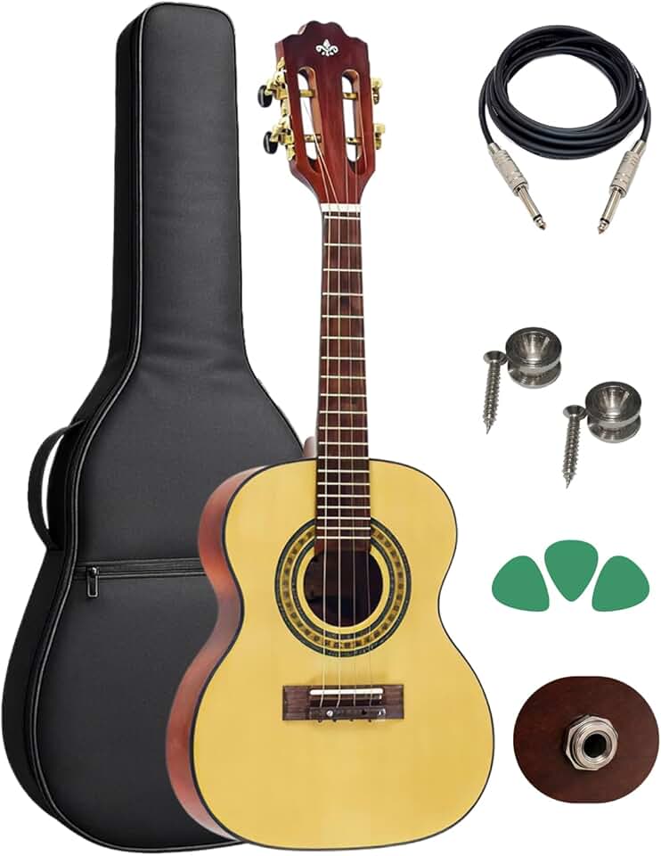 Cavaquinho Strinberg Cs25e Elétrico Natural Kit
