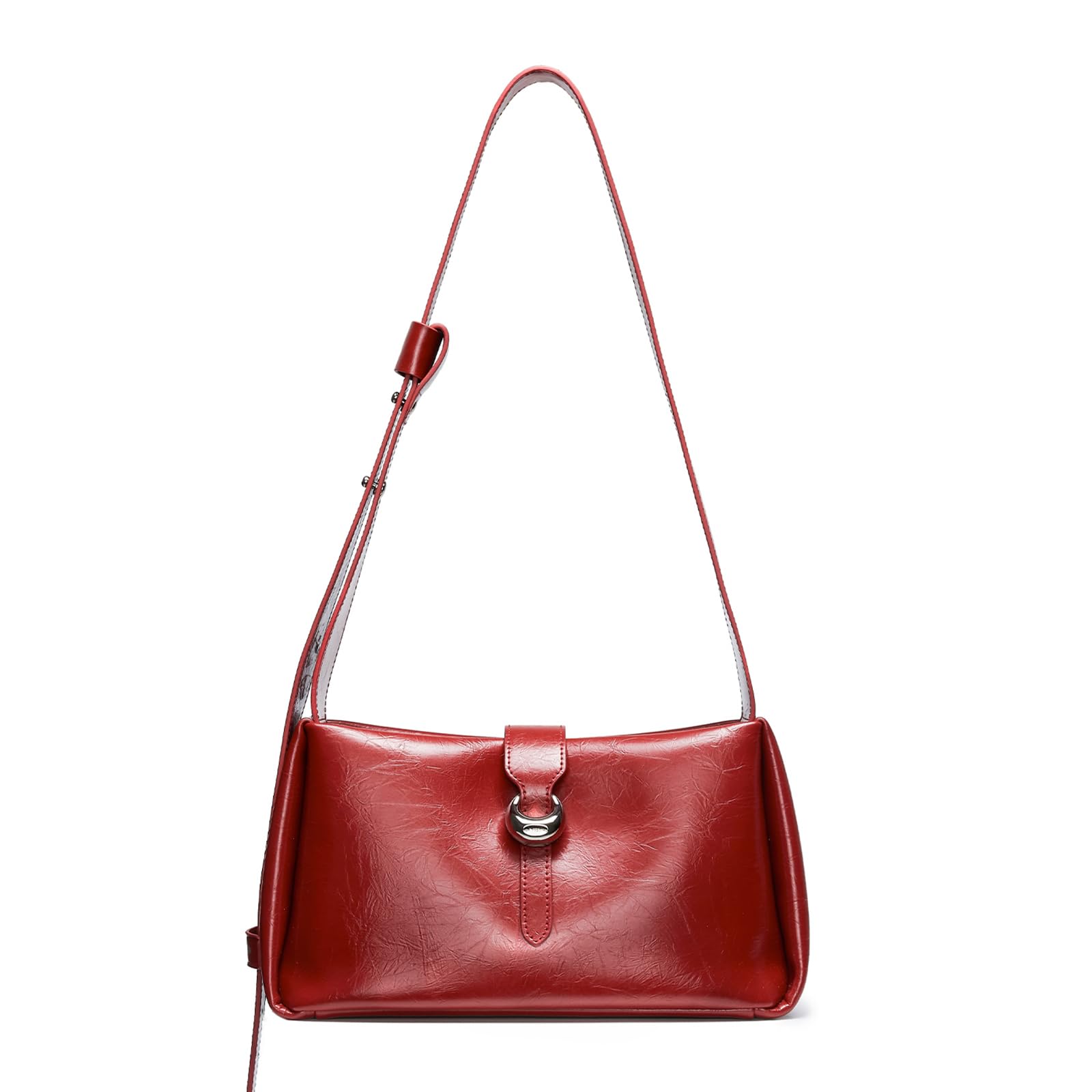 LA FESTIN Small Bag Crossbody Purse For Women: Red Shoulder Handbags - Ladies Mini Clutch Comfortable Beautiful for Work