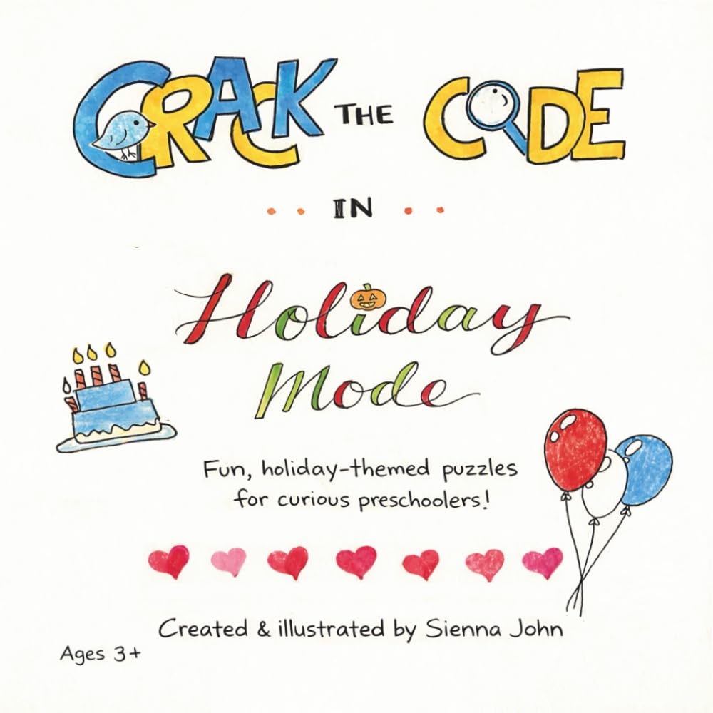 Crack the Code in Holiday Mode: Fun, holiday-themed puzzles for curious preschoolers!